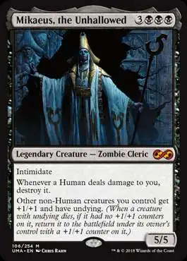 MtG Ultimate Masters Mythic Rare Mikaeus, the Unhallowed #106