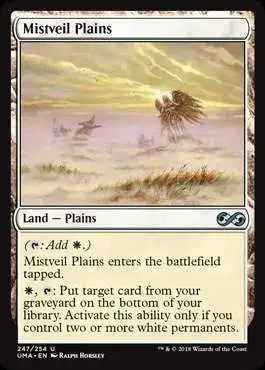 MtG Ultimate Masters Uncommon Mistveil Plains #247