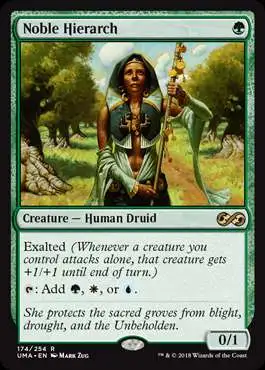 MtG Ultimate Masters Rare Noble Hierarch #174