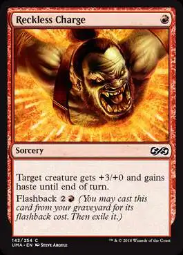 MtG Ultimate Masters Common Reckless Charge #143