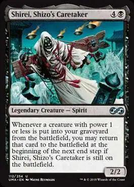 MtG Ultimate Masters Uncommon Shirei, Shizo's Caretaker #112