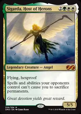 MtG Ultimate Masters Mythic Rare Sigarda, Host of Herons #206