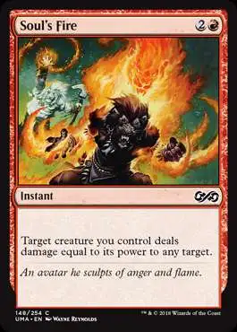 MtG Ultimate Masters Common Soul's Fire #148