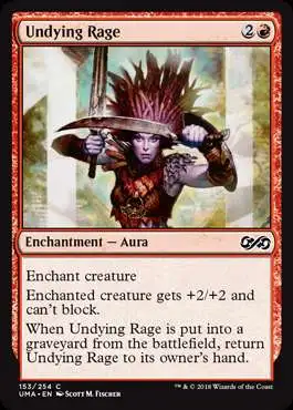 MtG Ultimate Masters Common Undying Rage #153