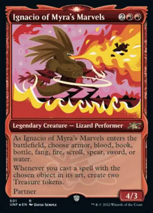 Magic The Gathering Unfinity Single Card Rare Ignacio of Myras