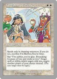 MtG Unglued Rare I'm Rubber, You're Glue #5