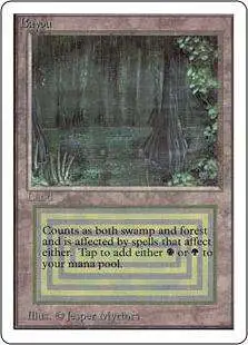 MtG Unlimited Rare Bayou
