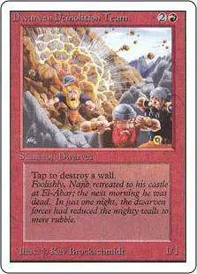 MtG Unlimited Uncommon Dwarven Demolition Team