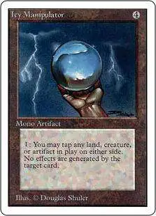MtG Unlimited Uncommon Icy Manipulator [Heavily Played]