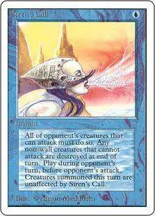 MtG Unlimited Uncommon Siren's Call [Lightly Played]