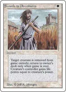 MtG Unlimited Uncommon Swords to Plowshares
