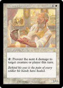 MtG Urza's Destiny Rare Foil Master Healer #12