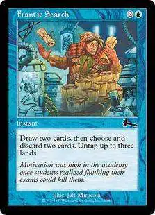 MtG Urza's Legacy Common Foil Frantic Search #32