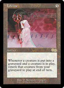 MtG Urza's Saga Rare Lifeline #299