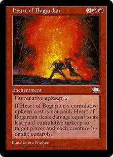 MtG Weatherlight Rare Heart of Bogardan