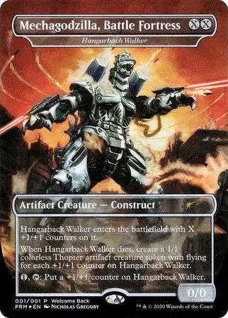 MtG Assorted Promo Cards Promo Mechagodzilla, Battle Fortress - Hangarback Walker #1 [Welcome Back Promo Foil]