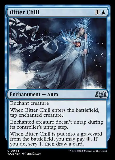 Magic The Gathering Wilds of Eldraine Single Card Uncommon Bitter Chill 44  - ToyWiz
