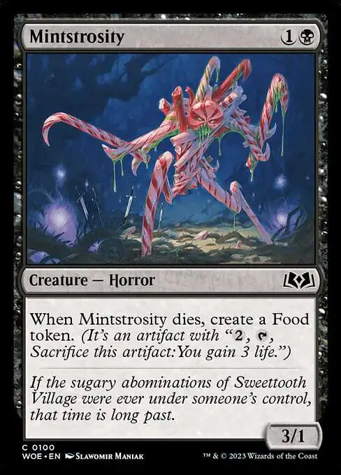 MtG Wilds of Eldraine Common Mintstrosity #100