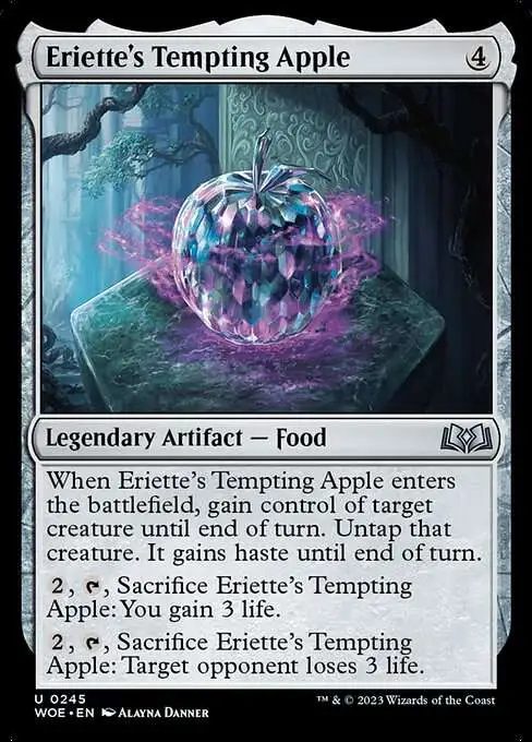 mtg tempting offer cards Altered Art main image 1
