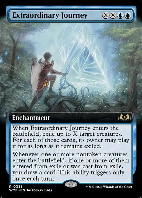 MtG Wilds of Eldraine Rare Extraordinary Journey #331 [Extended Art]