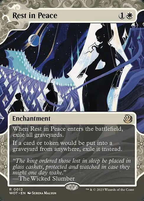 MtG Wilds of Eldraine: Enchanting Tales Rare Rest in Peace #12