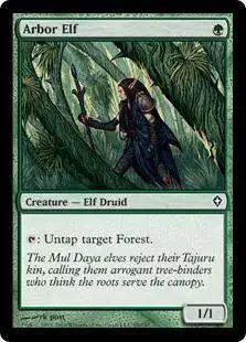 MtG Worldwake Common Arbor Elf #95