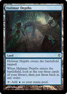 MtG Worldwake Common Halimar Depths #137