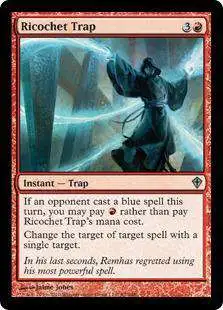 MtG Worldwake Uncommon Foil Ricochet Trap #87
