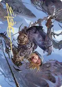 Magic The Gathering Trading Card Game Zendikar Rising Single Card  Blackbloom Rogue 1053 Art Series Gold-Stamped Signature - ToyWiz