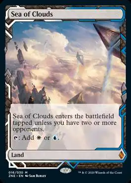 MtG Trading Card Game Zendikar Rising Expeditions Mythic Rare Sea of Clouds #16
