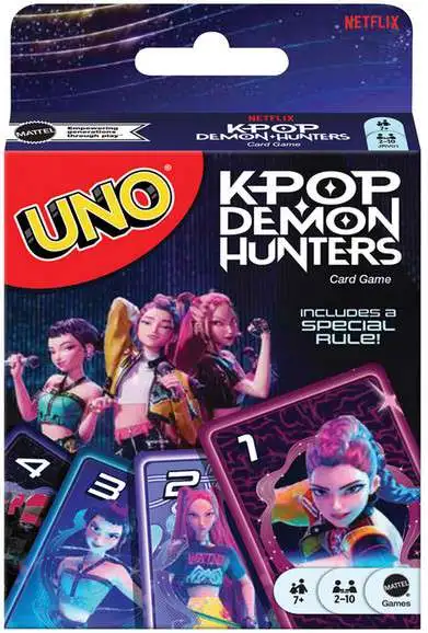 UNO KPop Demon Hunters Card Game (Pre-Order ships June)