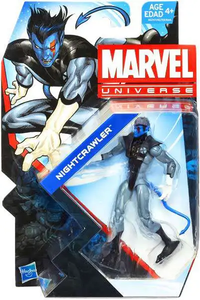 Marvel Universe 3.75 figure Nightcrawler X Force complete excellent 