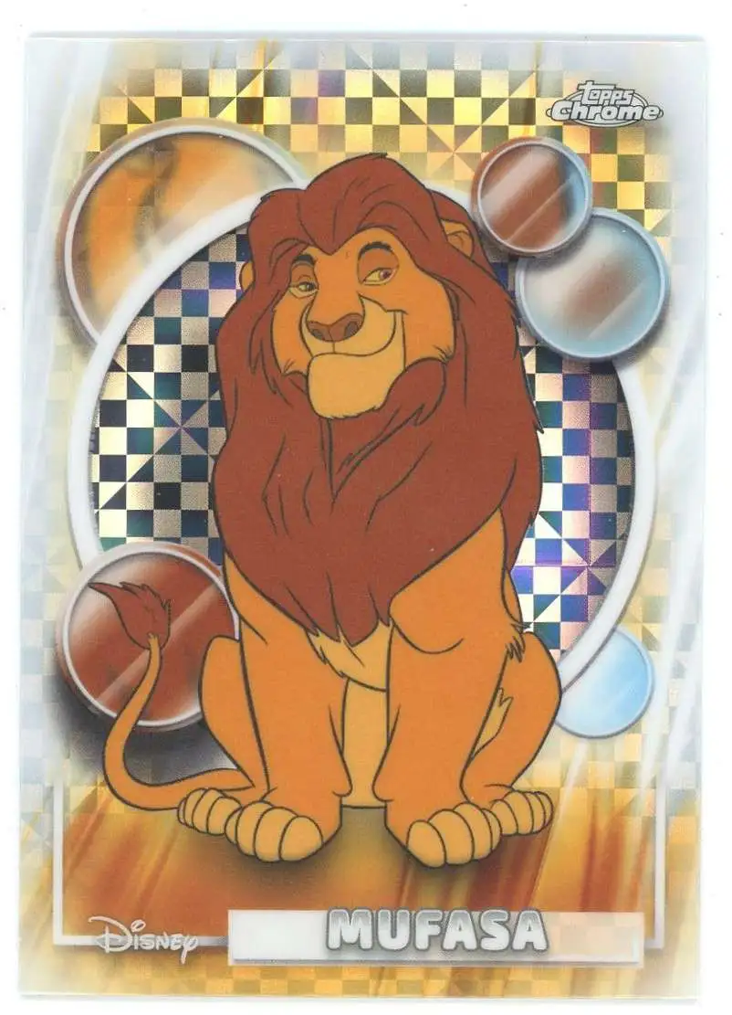Disney 2026 Chrome Single Card X-Fractor Mufasa 164 - ToyWiz