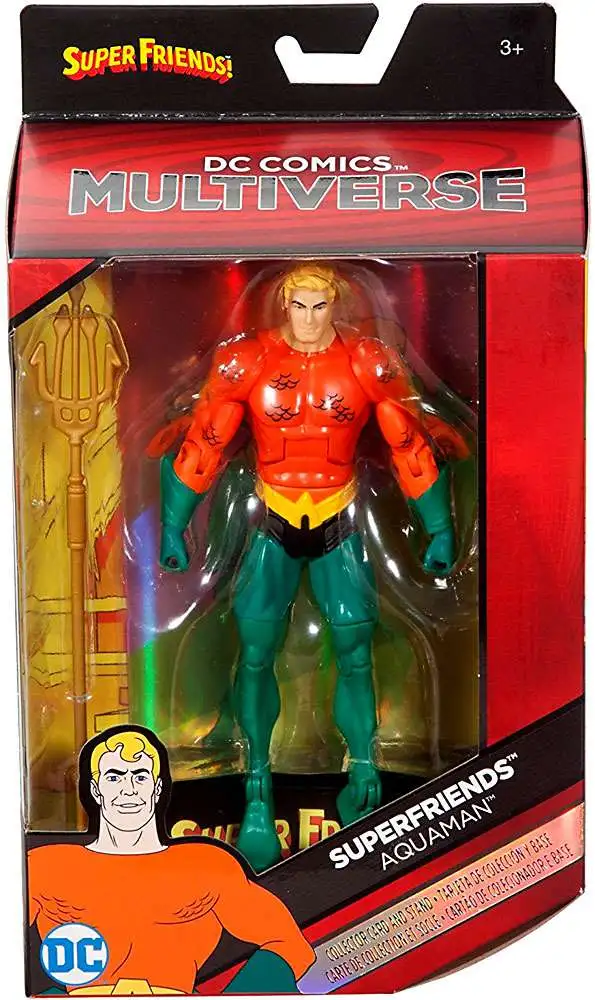 DC MULTIVERSE SUPERFRIENDS GREEN LANTERN 6" ACTION FIGURE & COLLECTIBLE CARD NEW 