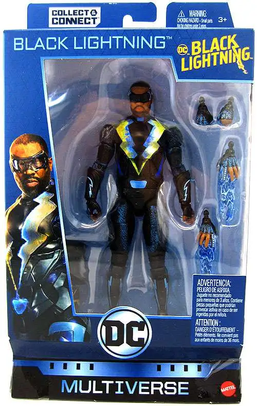 DC Multiverse Black Lightning Action Figure Collect & Connect Ninja Batman 