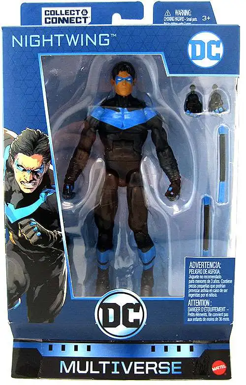 DC Multiverse Action Figure 6 inch Nightwing Collect Connect BAF Ninja Batman 