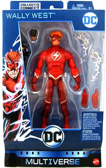 DC Comics Multiverse Wally West 6-Inch Action Figure Kid Toy Gift 