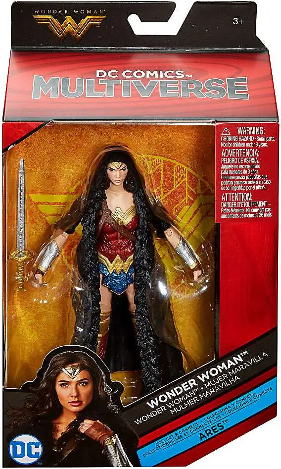 DC Multiverse Wonder Woman Queen Hippolyta 6 Inch Action Figure Ares COMPLETE 