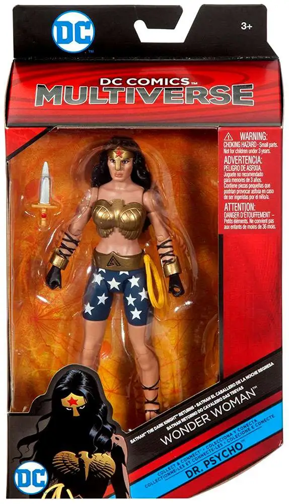DC The Dark Knight Returns Multiverse Dr. Psycho Series Wonder Woman Action Figure