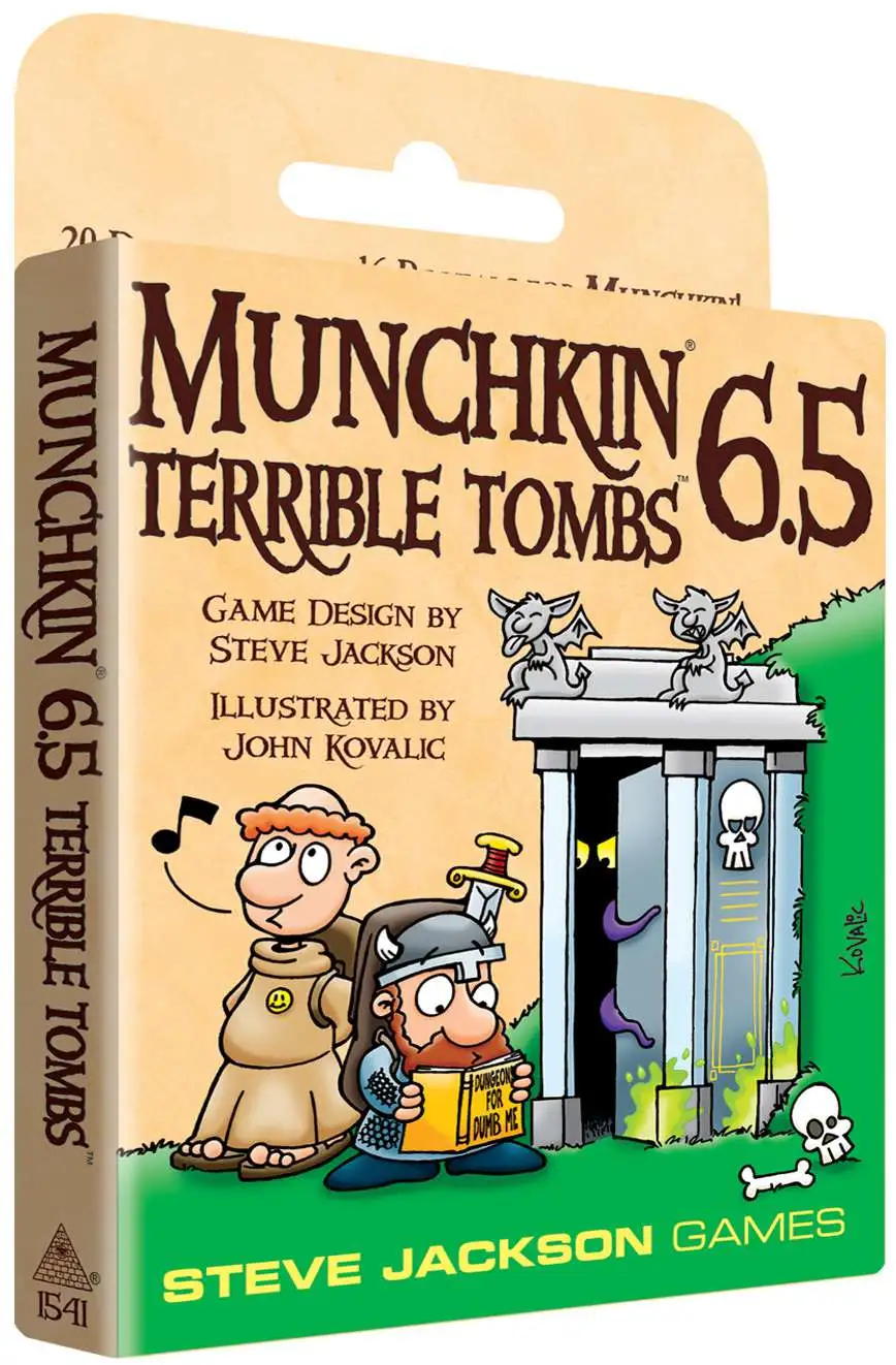 Munchkin Munchkin 6.5 Terrible Tombs Card Game Expansion Steve Jackson