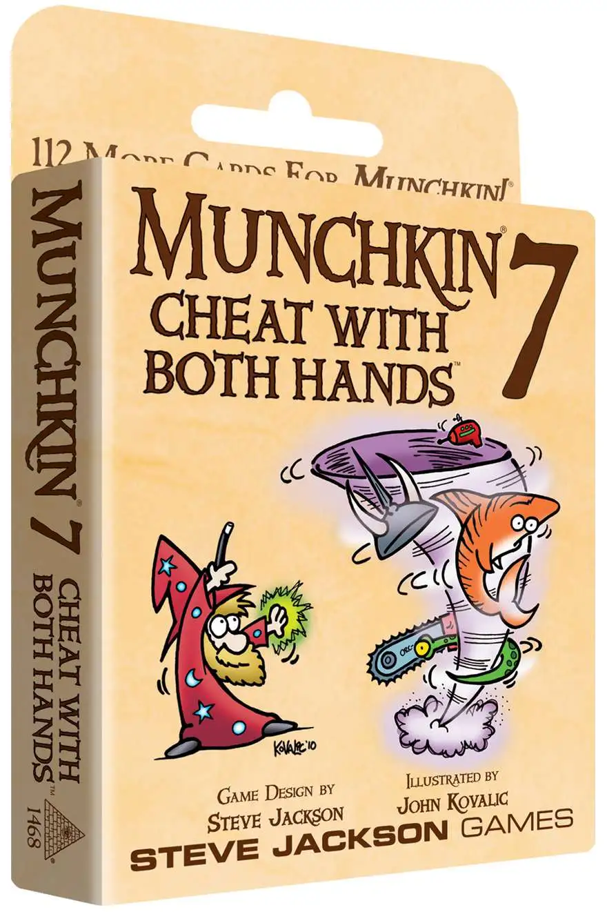 Munchkin 7 Cheat with Both Hands Card Game Expansion