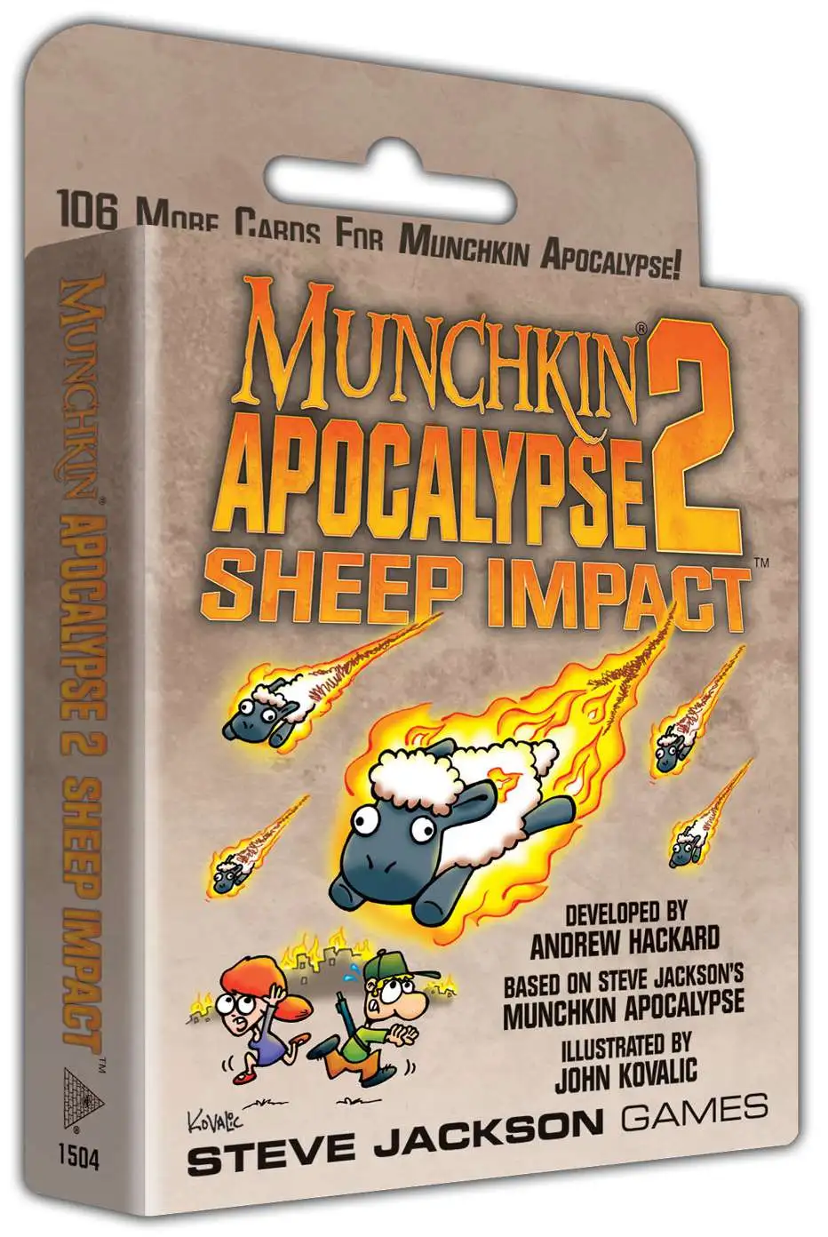 Sheep Impact Card Game Expansion From Steve Jackson Games Munchkin Apocalypse 2 