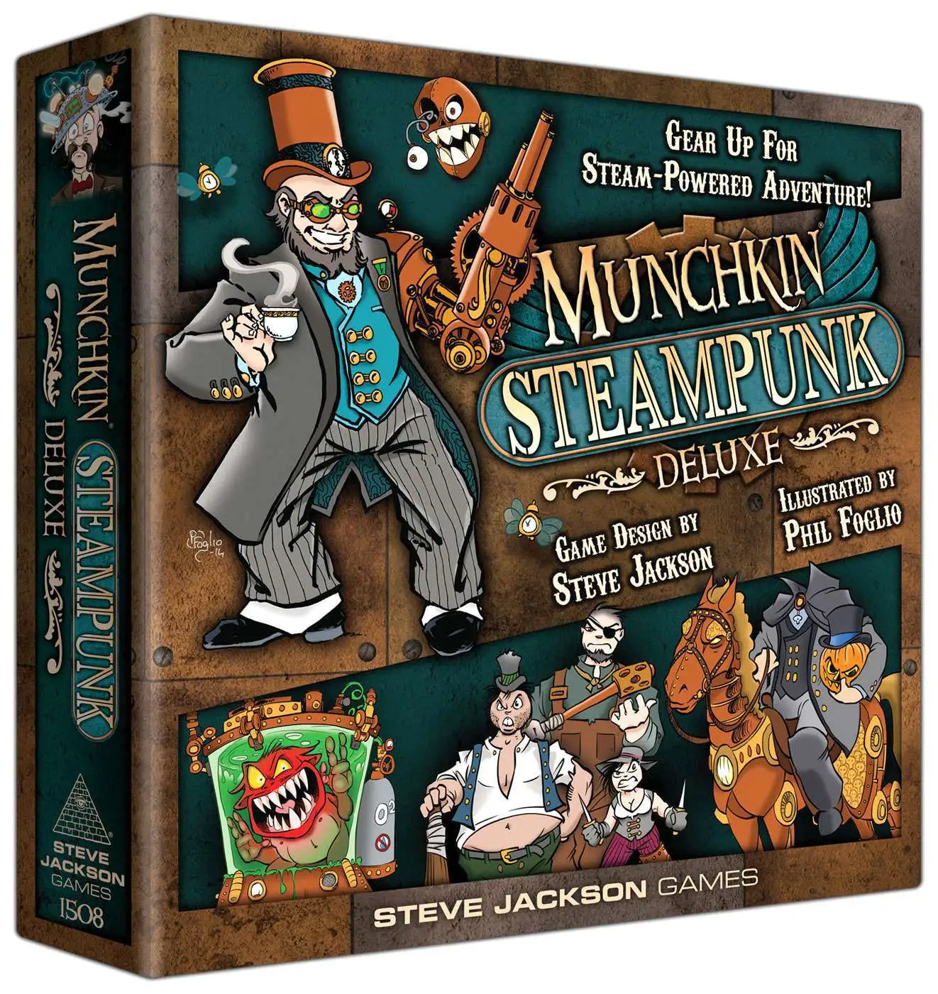 Munchkin Steampunk Deluxe Card Game