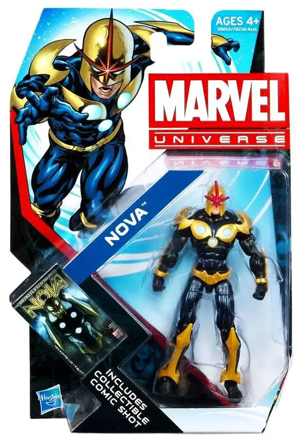 MARVEL'S NIGHTHAWK Marvel Universe 4" Action Figure #18 Series 4 Hasbro 2013 