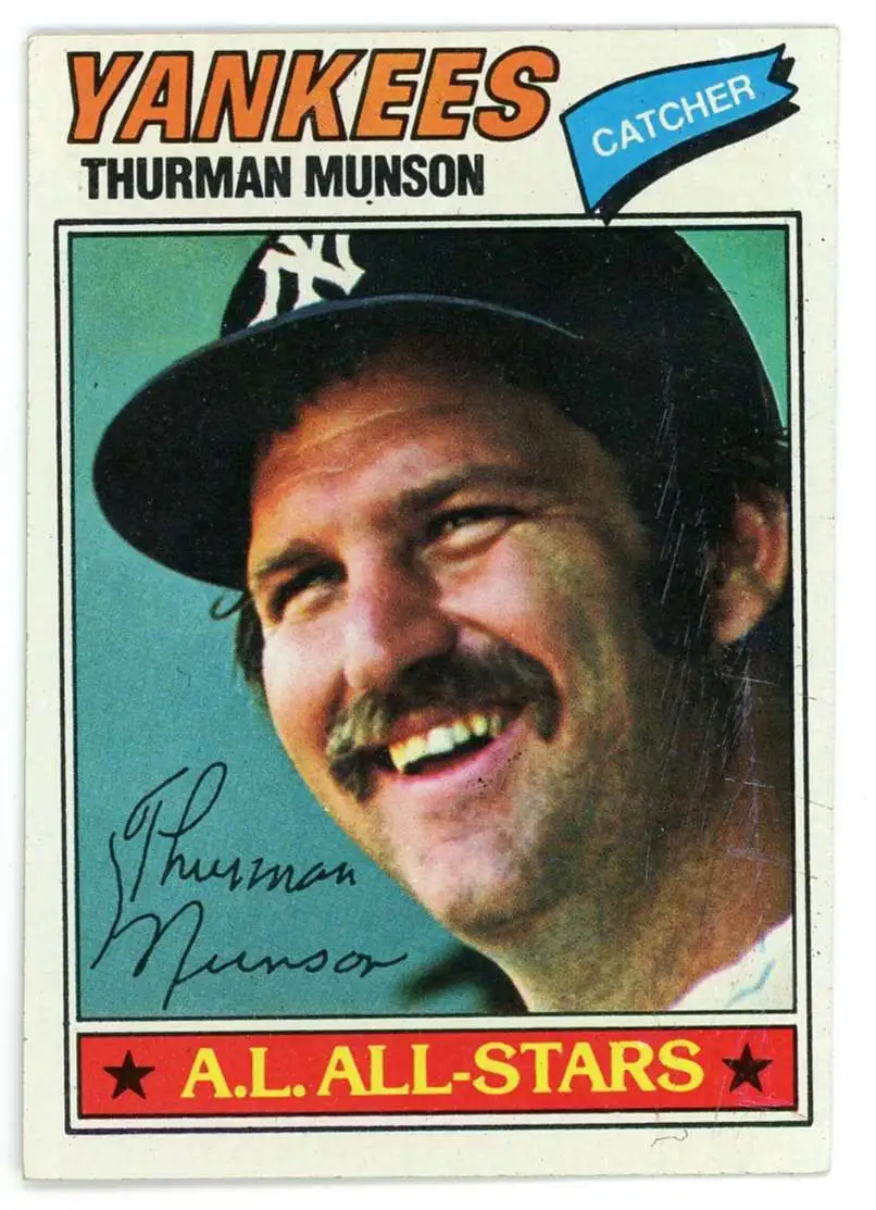 MLB 1977 Topps Thurman Munson #170 [Very Good]