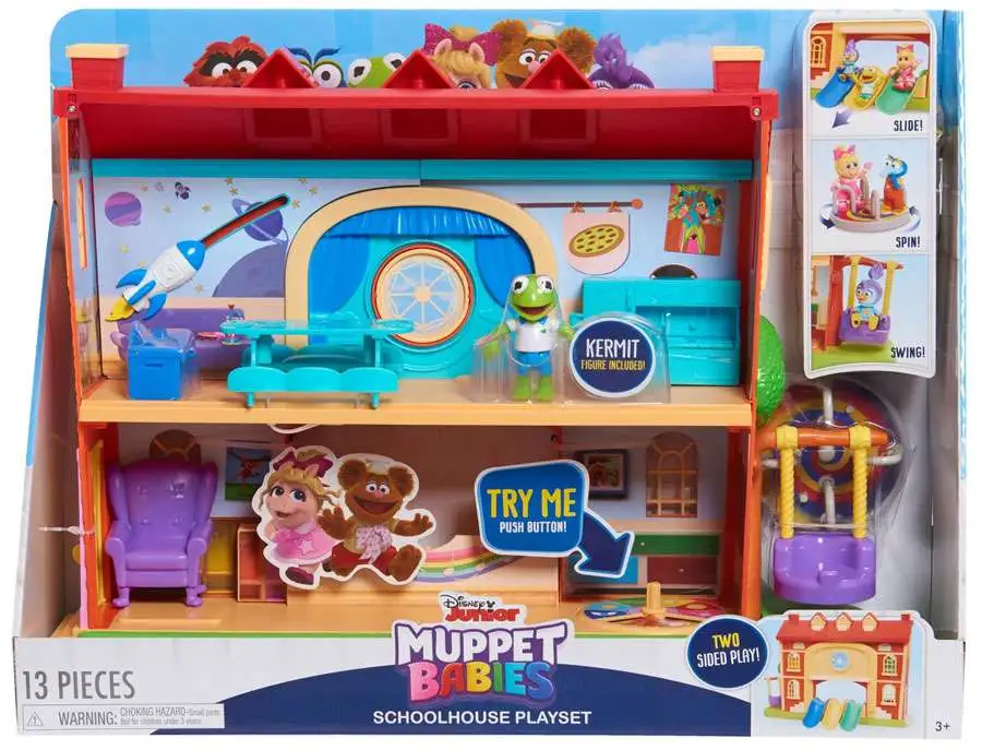 Disney Junior Muppet Babies Schoolhouse Exclusive Playset [Damaged Package]