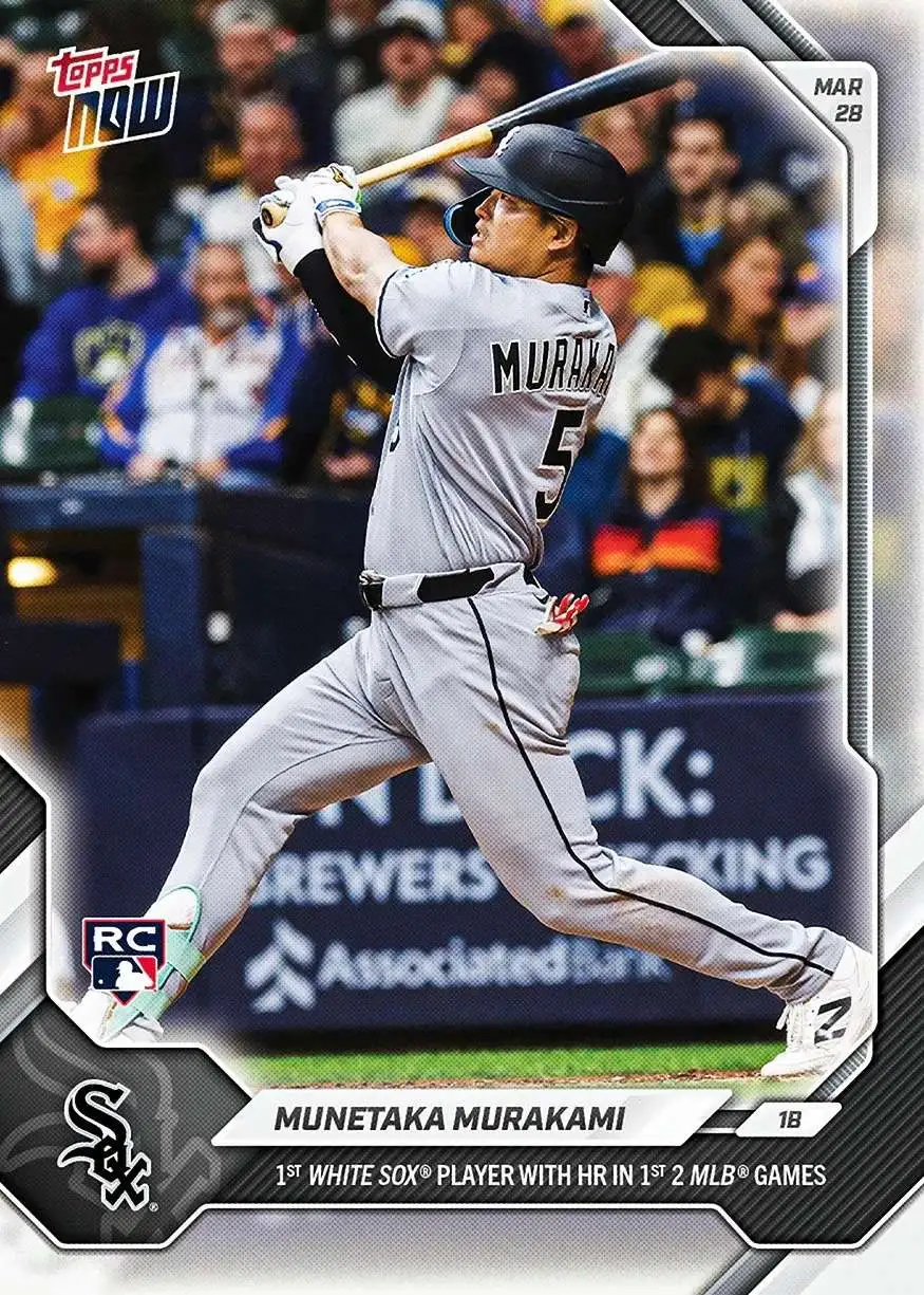 MLB Chicago White Sox 2026 NOW Baseball Munetaka Murakami #23 [Rookie]