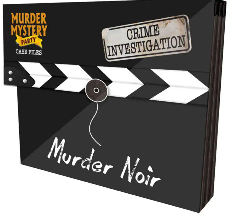 Crime Investigation Detective Stories Murder Noir Murder Mystery Party Game