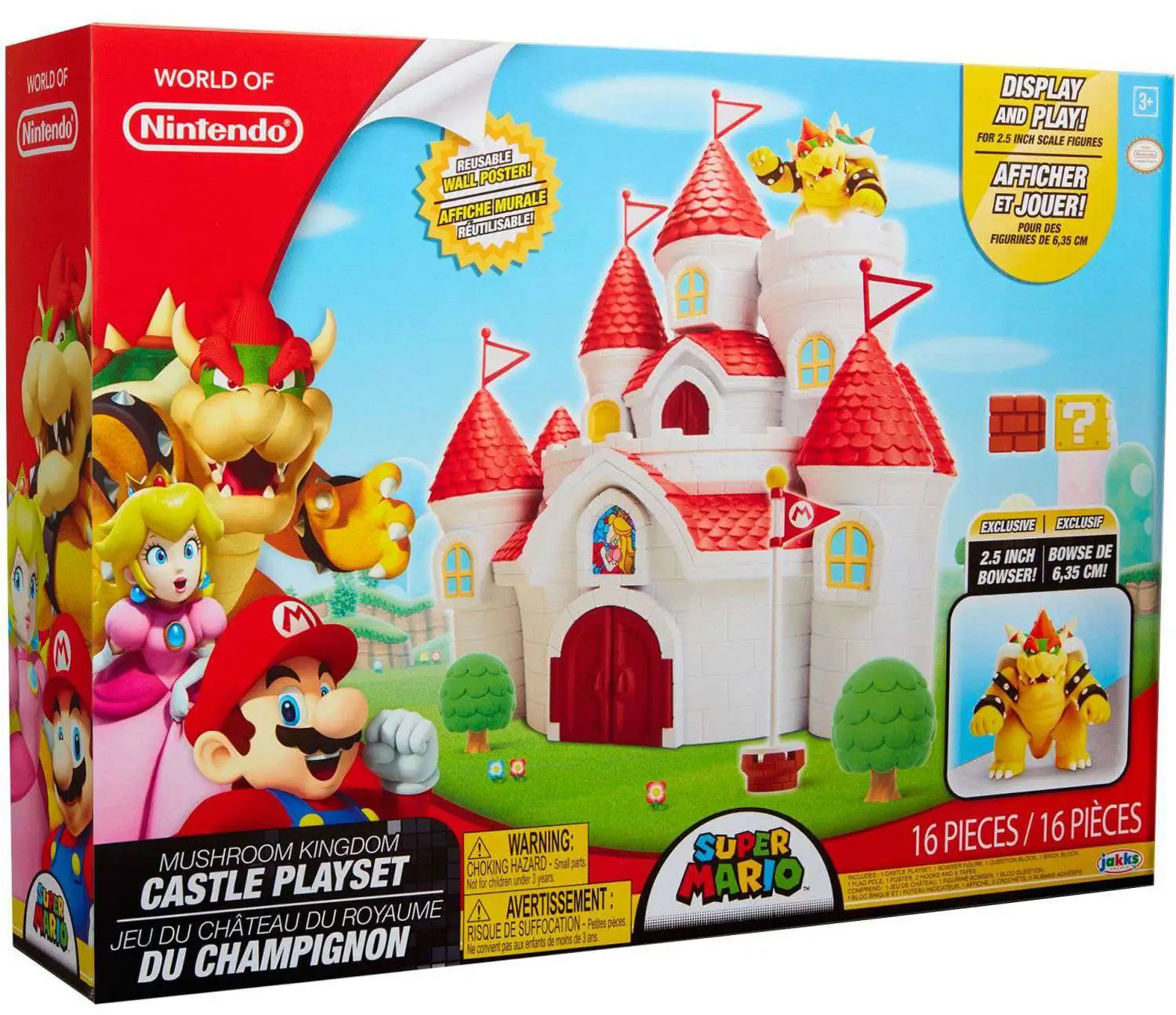 Playset - Super Mario - Château de Bowser