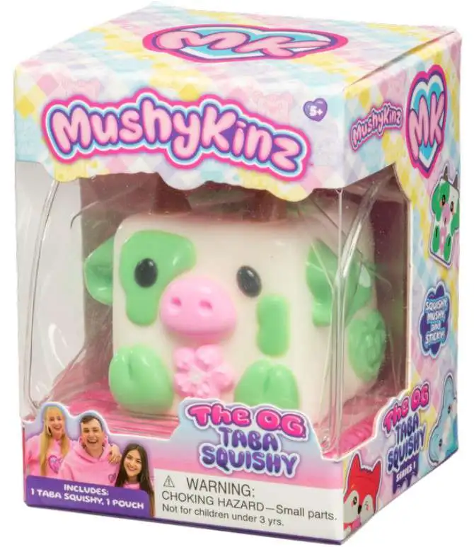 MushyKinz The OG Taba Squishy Squeeze Toy 1 RANDOM Premium Character 
